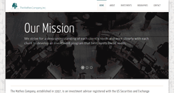 Desktop Screenshot of mathesco.com